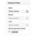Vehicle Year/Make/Model Filter (OpenCart Mod)